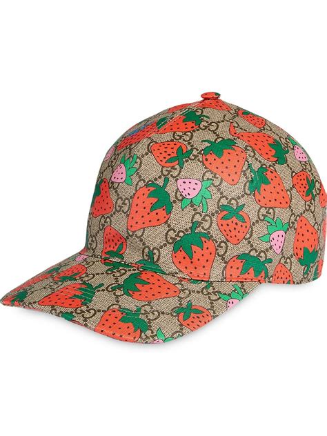 gucci strawberry cap